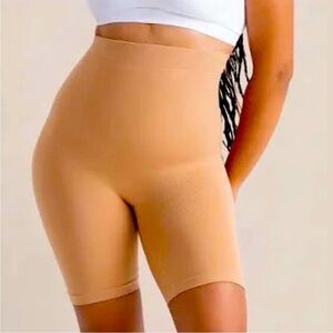 Shapermint High Waisted Shaper Shorts Darker Tan XL/XXL